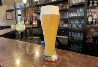 New beer on tap - Weissbier