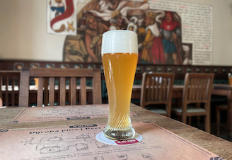 New beer on tap - Weissbier